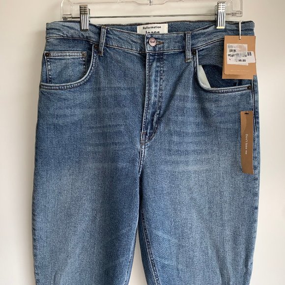 NWT REFORMATION JEANS High & Skinny Jeans Size 31  Catalina Wash - Picture 5 of 14